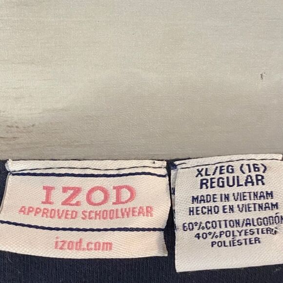 IZOD Navy Blue School Uniform Dress - Picture 3 of 3